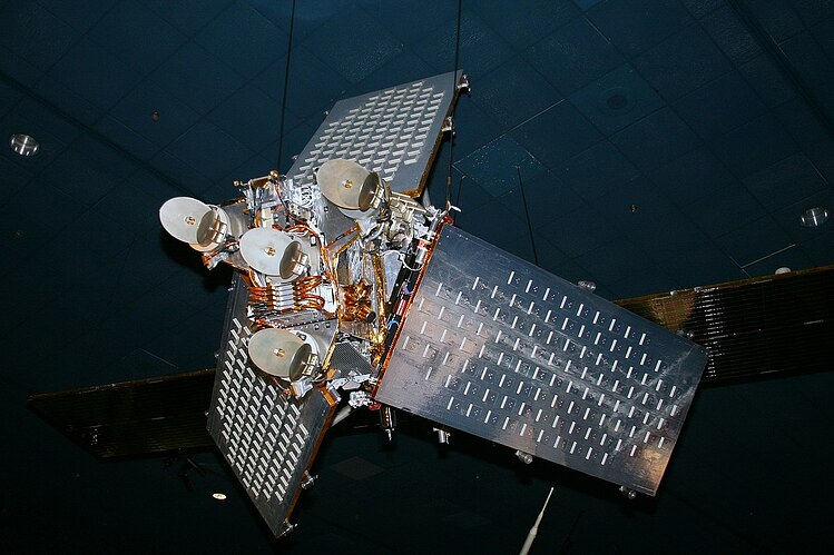 an example of an original Iridium satellite